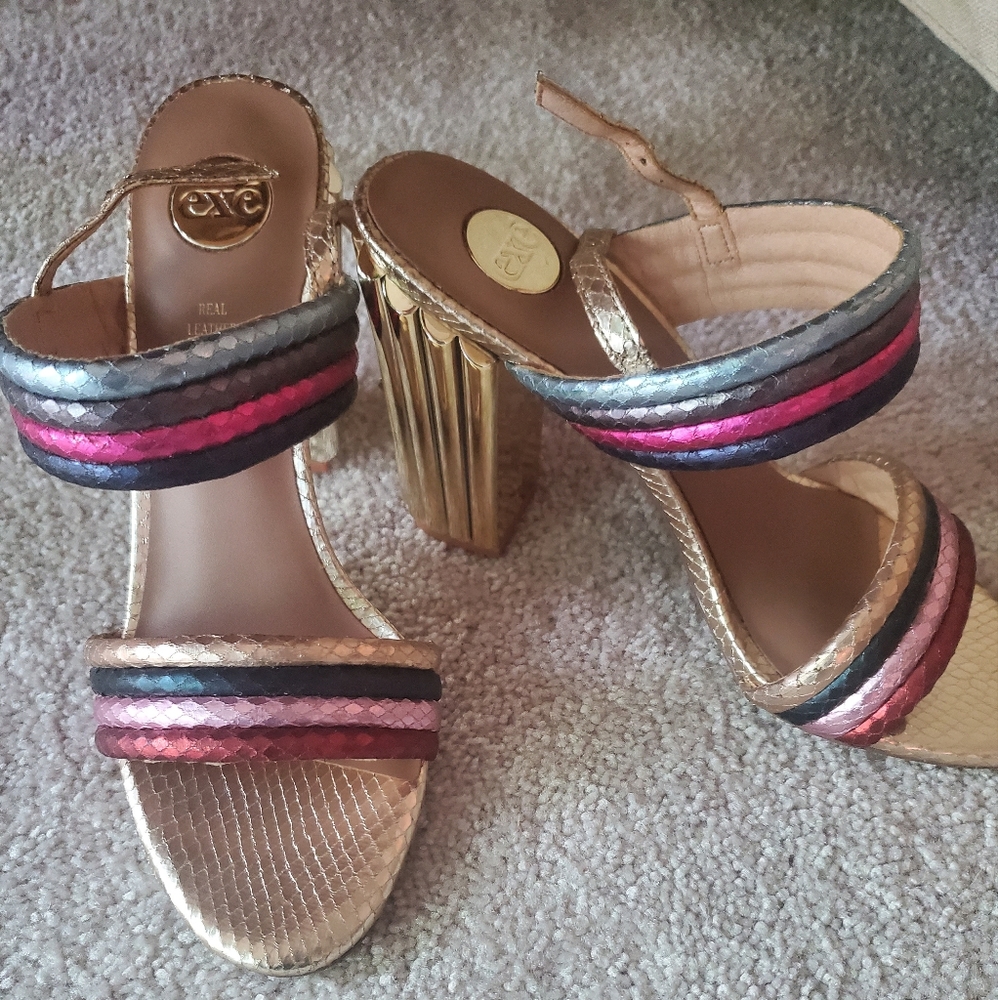 EXE heels/designed and made in Greece